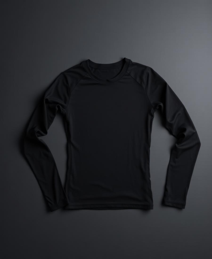 Core Compression Long Sleeve — A true base layer that holds muscle in place.